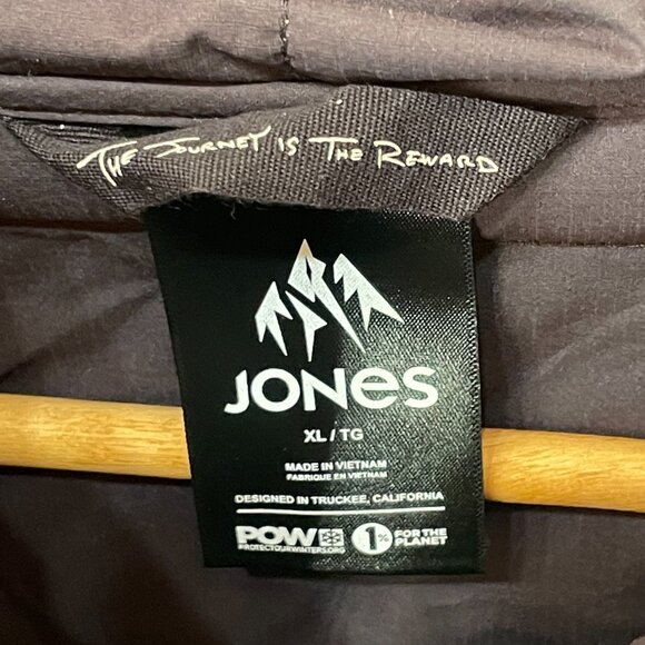 Jones Snowboards Dark Start Jacket - Picture 3 of 3